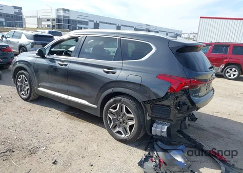 2021 Hyundai Santa Fe Limited from USA, damaged, VIN 5NMS44AL4MH344823
